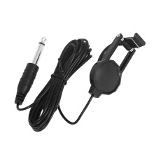 Acoustic Guitar Pickup Clip On with Natural Tone, Low Feedback for Violin Mandolin Banjo