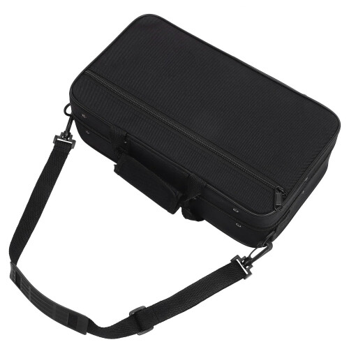 Waterproof Flute Case 600D Oxford Bag with Soft Foam Padding and Adjustable Shoulder Strap