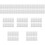 180 Sets Clear Acrylic Lock Hasp Transparent Hinge 9