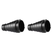 Conical Snoot with Honeycomb Grid 10Pcs Color Filter Kit for Bowens Mount Studio Strobe Monolight Photography Flash