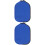 2Pcs Table Tennis Racket Bag Blue Protective Paddle Storage Case 7
