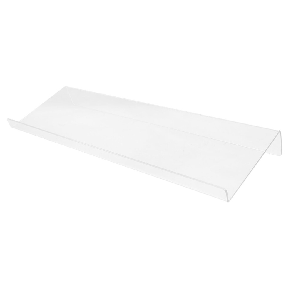 Transparent Acrylic Keyboard Stand Riser For Desk With Ergonomic Angle And Clear Modern Design 9174973261339