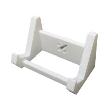 White Mechanical Keyboard Stand Ergonomic Holder Adjustable SpaceSaving Minimalist Desktop