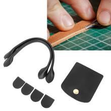 Tracolla in Vera Pelle con Copriflip e Ferm zipper Nero per Borse Fatto a Mano