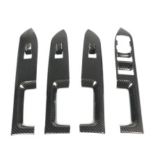 4 Stück Carbon-Fiber-Style Fensterregler-Aufsatz für Bronco Sport CX430 2021+