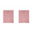 2Pièces Drap De Massage Réutilisable Rose En Confort Spa 5