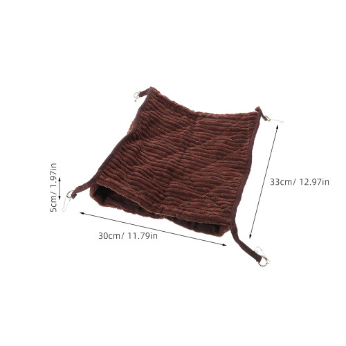 En Tissu Doux Café Pour Rongeurs 1