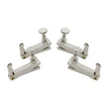 4Pcs Metal Violin Fine Tuners Set, Durable String Adjusters for Precise Pitch Control and Quick Winding