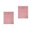 2Pièces Drap De Massage Réutilisable Rose En Confort Spa 8