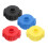 4pcs Color Coded Cymbal Caps for Quick Installation Durable Plastic Drum Replacement Nuts Set 1