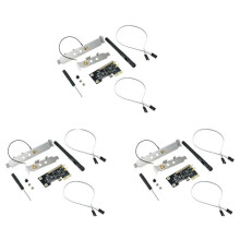 3X WiFi Drahtlos   Relais Modul  PCI-E Desktop  Karte Neu Start Schalter PC Fern Bedienung ein-/Ausschalten