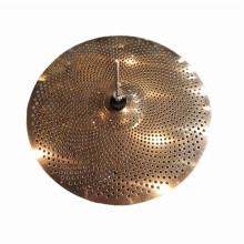 Gold Mute Practice Cymbal Set 14' 16' 18' 20' HiHat Low Volume Drum Cymbals for Quiet Practice