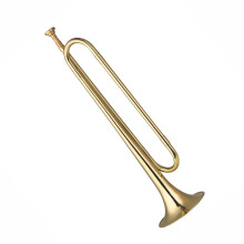 Professional C Brass Trumpet for Adults with Durable Construction and Clear Focused Tone