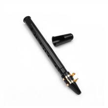 Black Mini Pocket Saxophone Little Plastic Sax with Black Carrying Bag Woodwind Instrument Sax Beginners Kit (Color : Black)