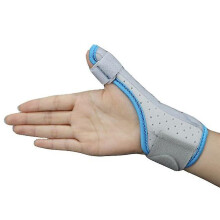 Fascia correttiva per il pollice per alleviare il dolore da artrite e favorire il sonno, regolabile, in tessuto traspirante, 16 cm.