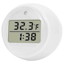 Floating Ice Bath Thermometer with Intelligent Auto Timer Dual F/C Display, IP67 Waterproof for Cold Plunge, Portable Ice Bath Tub