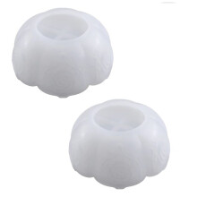 2PCS Flower Tray Resin Mold,Lotus Bowl Silicone Mold for Epoxy Resin Casting, Resin Concrete Mold for DIY Jewelry Holder
