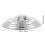 4Sets Silver Iron Ceiling Light Canopy Plates for Lamps 9