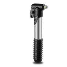 Draagbare mini-luchtpomp, compact en lichtgewicht, uitschuifbaar tot 33,5 cm met 2 mondstukken, fietsbevestiging, voor racefietsen en speelgoed.