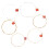 6Pcs Durable Copper Folk Guitar Strings Assorted Color Replacement Set 9