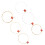 6Pcs Durable Copper Folk Guitar Strings Assorted Color Replacement Set 11