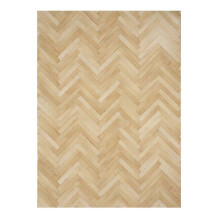 Dollhouse Flooring Sheet, PU Material in Beige, Realistic Simulated Tile for Miniature Room DIY and Decoration