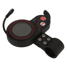 Scooterdisplaypaneel compatibel met meerdere modellen - snelheids- en batterijmonitor, USB-poort, waterbestendige ABS-behuizing