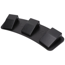 USB Triple Foot Switch with Programmable Pedals for PC Gaming, Transcription and Hands Control