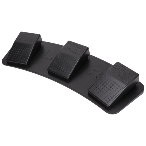 USB Triple Foot Switch with Programmable Pedals for PC Gaming, Transcription and Hands Control