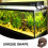 1Pc Dark Brown Ceramic Shrimp Hiding House Fish Decor 6