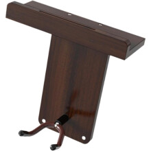 Guitar Wall Mount Wooden Hanger with Padding for Acoustic Electric Bass Ukulele SpaceSaving Design