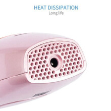 Dispositivo de Depilação a Laser IPL com 500.000 Flashs para Redução Permanente, Depilador Elétrico com Fio para Mulheres e Homens