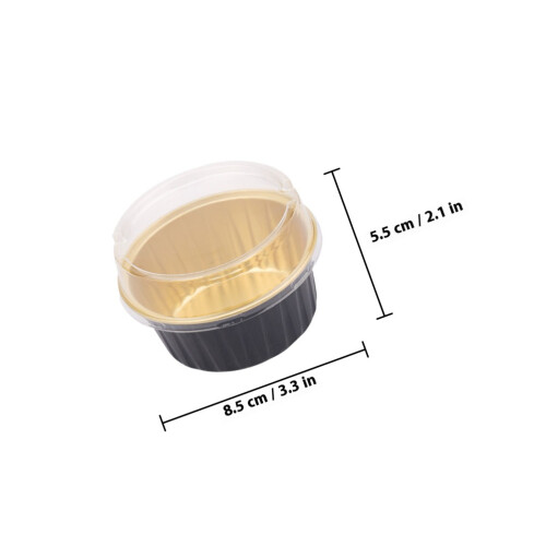 Raindrops 30pcs Tart Baking Round Shape Heat Muffin Baking Tools 1