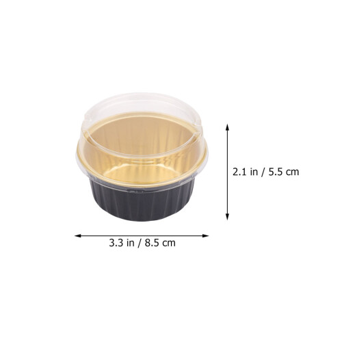 Raindrops 30pcs Tart Baking Round Shape Heat Muffin Baking Tools 2