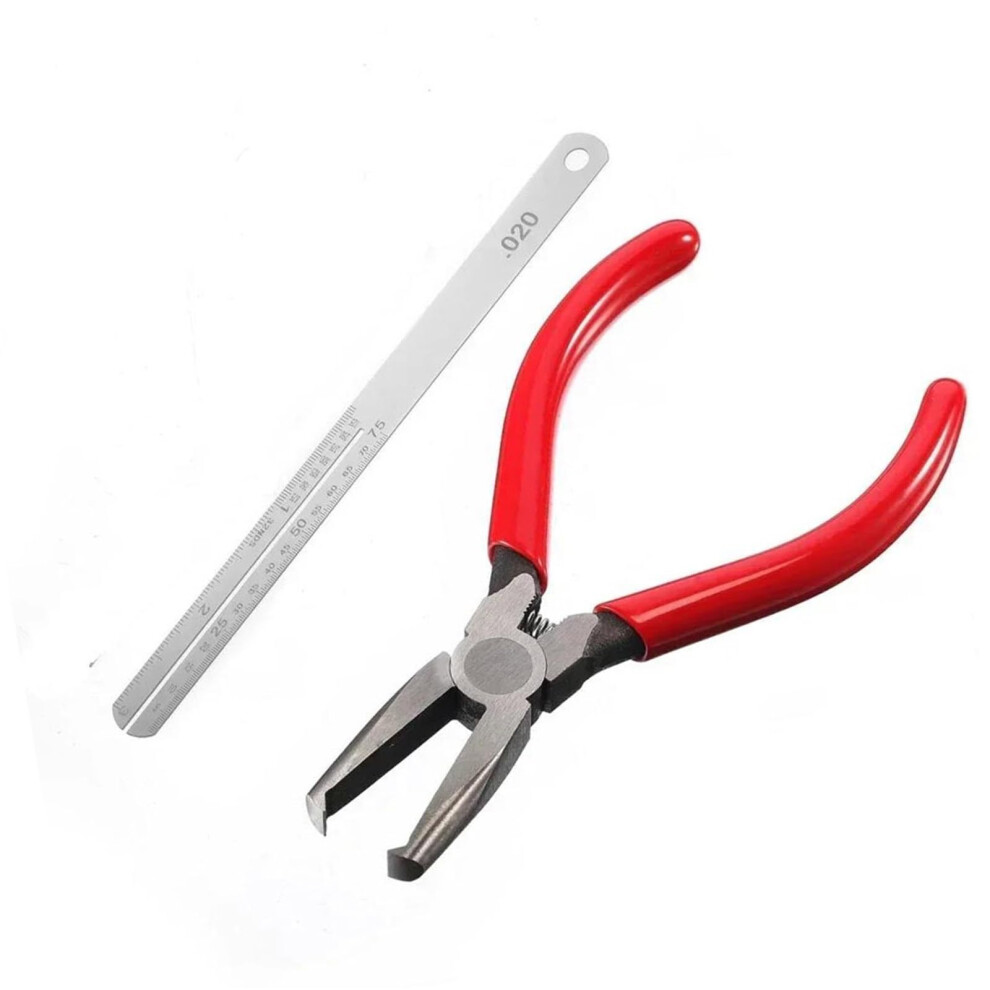 Guitar Fret Puller And Cutter With Smooth Fretboard Protection For Luthier Fretwork Tools Kit 9053599629955