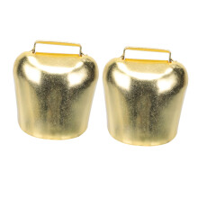 Livestock Bells Loud Metal Cow Bells for Cattle Horses Sheep Loss Prevention Durable Design
