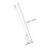 2Pcs Water Cup Handle Chain Pendant With Letter Charm Decor 2