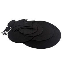 Drum Mute Pads Set for Acoustic Drum Kit with Cymbal Silencers, Noise Reduction, Natural Rebound Feel