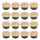 Raindrops 30pcs Tart Baking Round Shape Heat Muffin Baking Tools 8