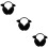 3Pcs Black Winter Mask Earmuffs Warm Breathable Face 7