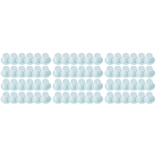 360Pcs Handicraft Sky-Blue Mini Top Hats for DIY Projects and Cosplay 1