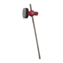 Bass Drum Pedal Beater with Red Felt Head, Durable Metal Construction, Versatile Pedal Compatibility