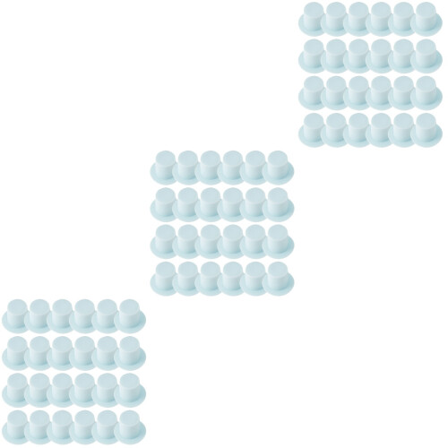 360Pcs Handicraft Sky-Blue Mini Top Hats for DIY Projects and Cosplay 2