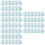 360Pcs Handicraft Sky-Blue Mini Top Hats for DIY Projects and Cosplay 5