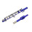 Blue 16Hole Student Piccolo Flute with E Key, Cupronickel HalfSize Design and Leather Case 1