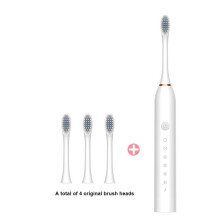 USB Rechargeable Electric Toothbrush, 42000 VPM Sonic Vibration, 2-Min Smart Timer IPX7 Waterproof for Adult Use