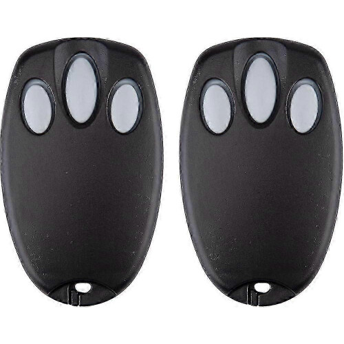 Mini Keychain Garage Door Remote Control for 3 Doors, Rolling Code Security, Compatible with Chamberlain LiftMaster and Merlin Openers