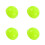 4Pièces Base Support ABS Accessoire Poles Agilité Football 4