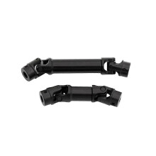 Ejes de transmisión (2 unidades) compatibles con TRX4M 1/18, piezas de repuesto de acero inoxidable para servo de coche RC Crawler.