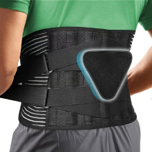 Back Support Belt for Spinal Alignment, Ergonomic Posture Corrector with Comfortable Padding for All-Day Wear and Back Pain Relief